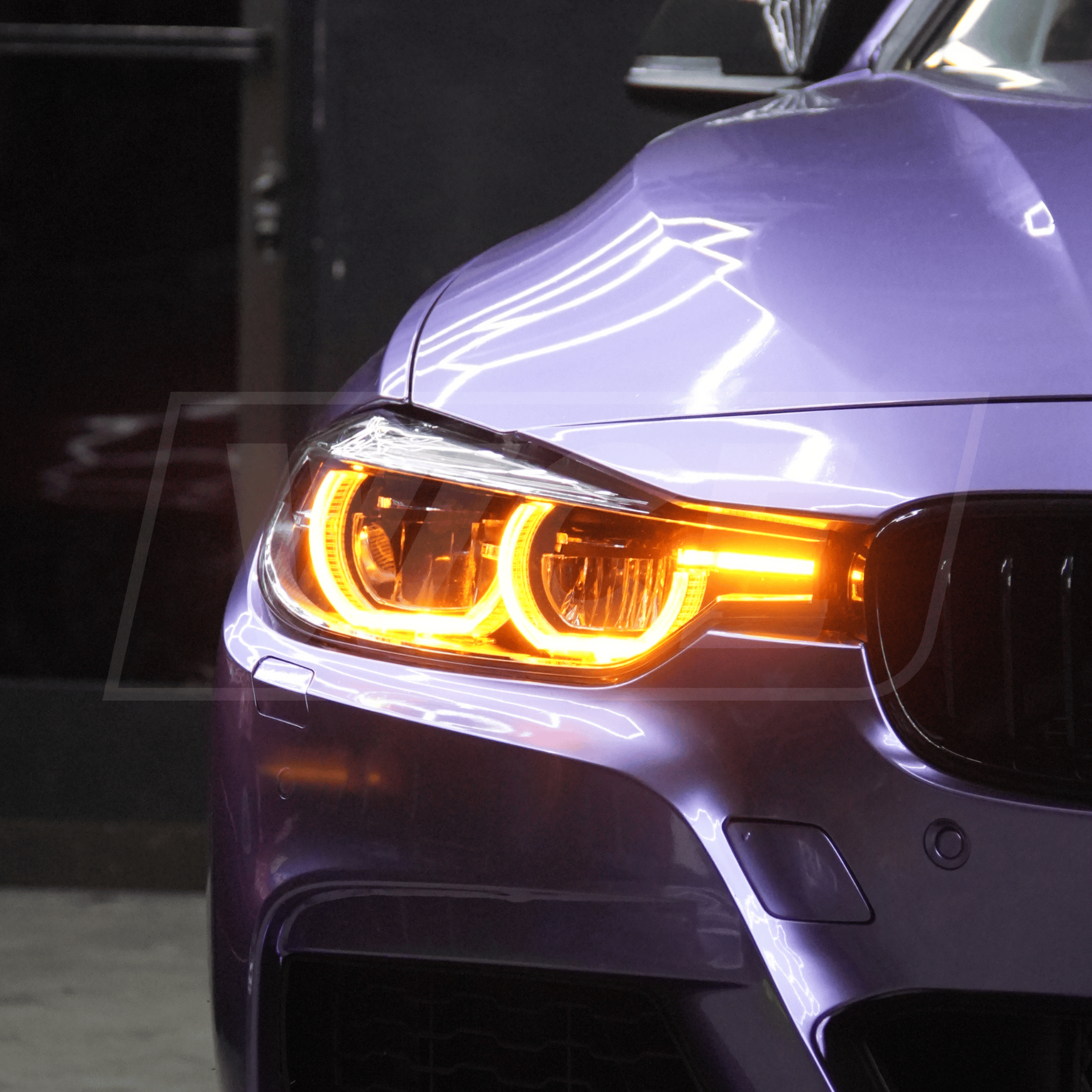 West Coast Euros Lighting LCI Style LED Color Switching Headlights - F30 3 Series / F31 3 Series