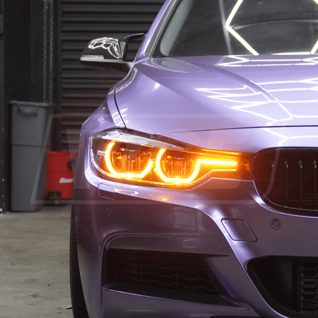 West Coast Euros Lighting LCI Style LED Color Switching Headlights - F30 3 Series / F31 3 Series