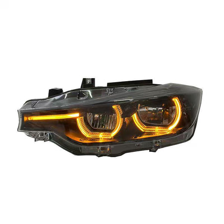West Coast Euros Lighting LCI Style Smoked LED Color Switching Headlights - F30 3 Series / F31 3 Series