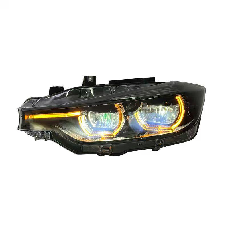 West Coast Euros Lighting LCI Style Smoked LED Color Switching Headlights - F30 3 Series / F31 3 Series