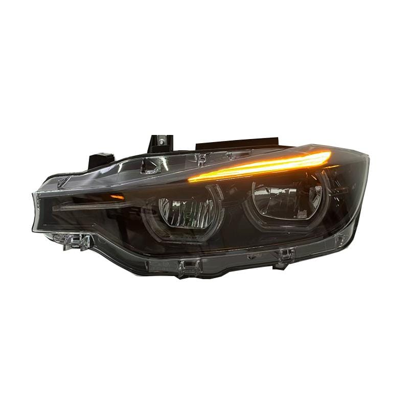 West Coast Euros Lighting LCI Style Smoked LED Color Switching Headlights - F30 3 Series / F31 3 Series