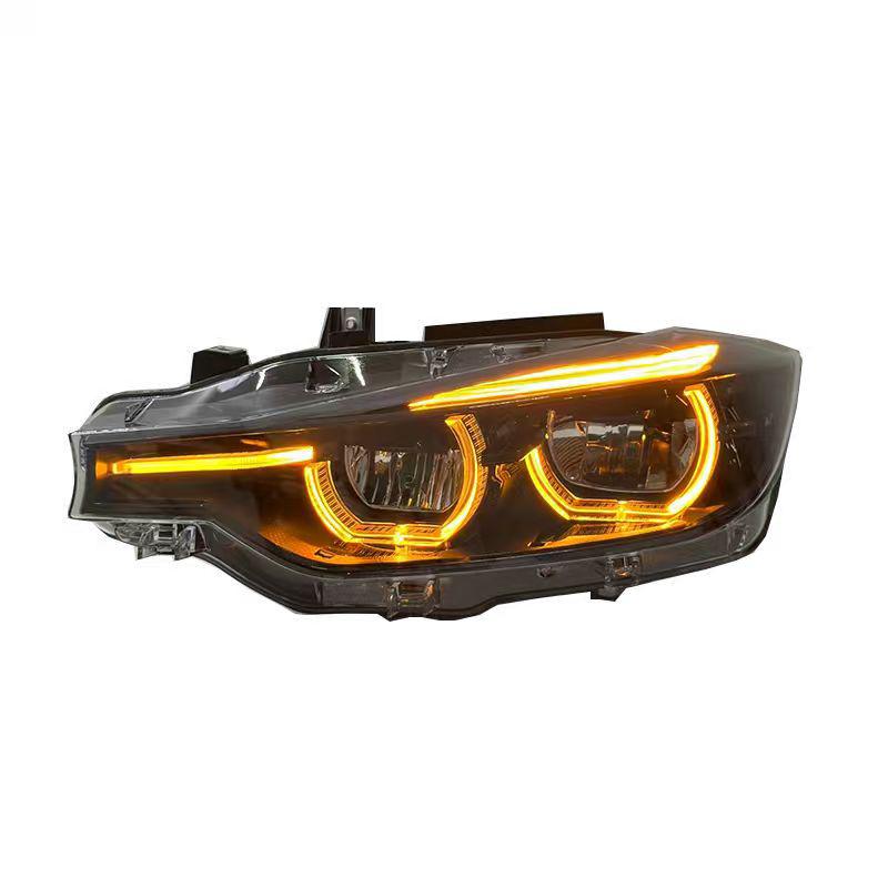 West Coast Euros Lighting LCI Style Smoked LED Color Switching Headlights - F30 3 Series / F31 3 Series