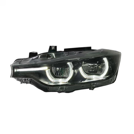 West Coast Euros Lighting LCI Style Smoked LED Color Switching Headlights - F30 3 Series / F31 3 Series