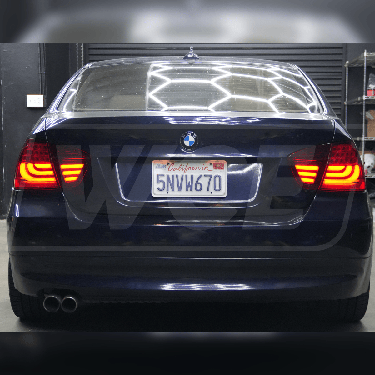West Coast Euros Lighting LED Smoked Tail Lights - BMW E90 3 Series & M3 (Pre-LCI)