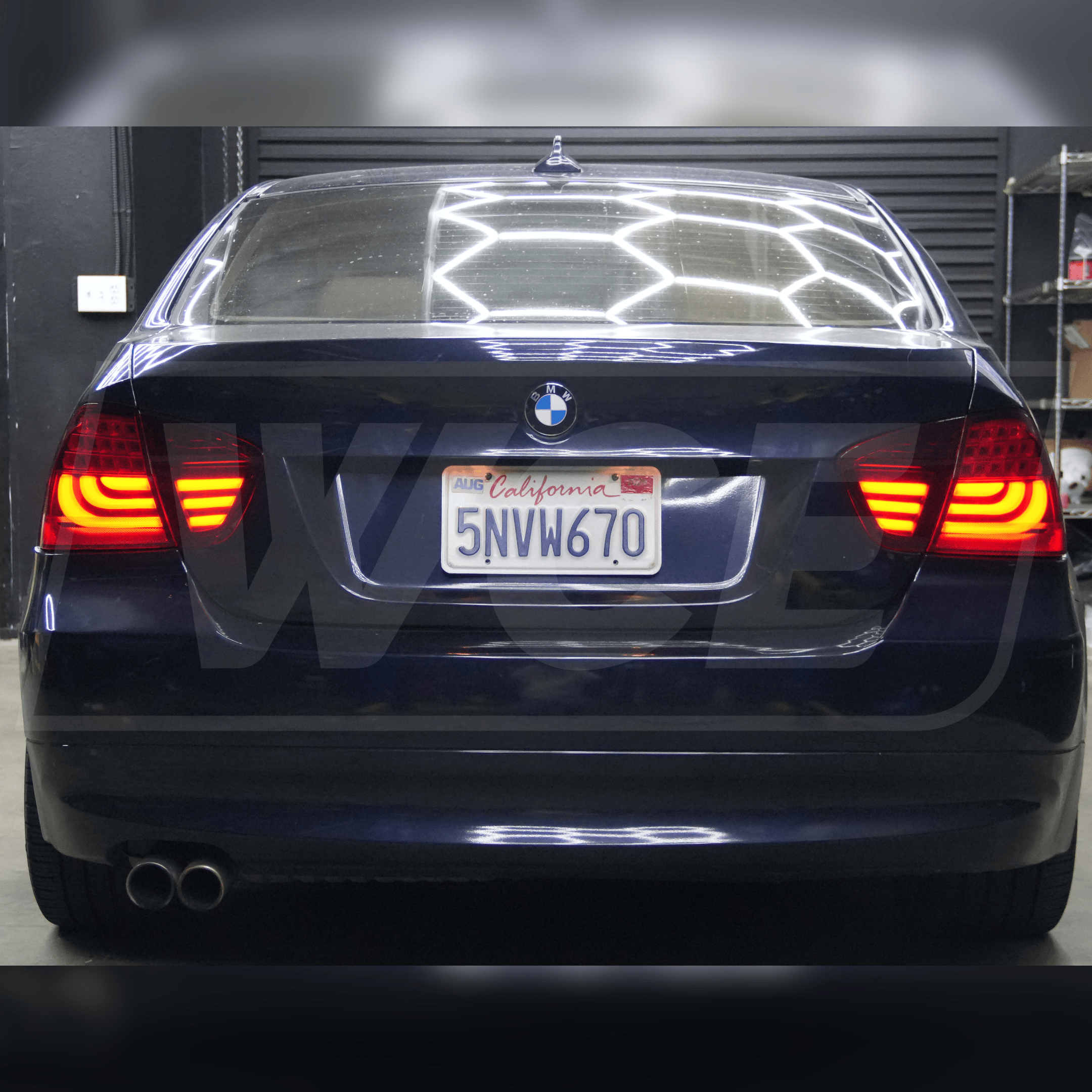 West Coast Euros Lighting LED Smoked Tail Lights - BMW E90 3 Series & M3 (Pre-LCI)