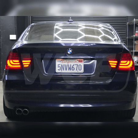 West Coast Euros Lighting LED Smoked Tail Lights - BMW E90 3 Series & M3 (Pre-LCI)