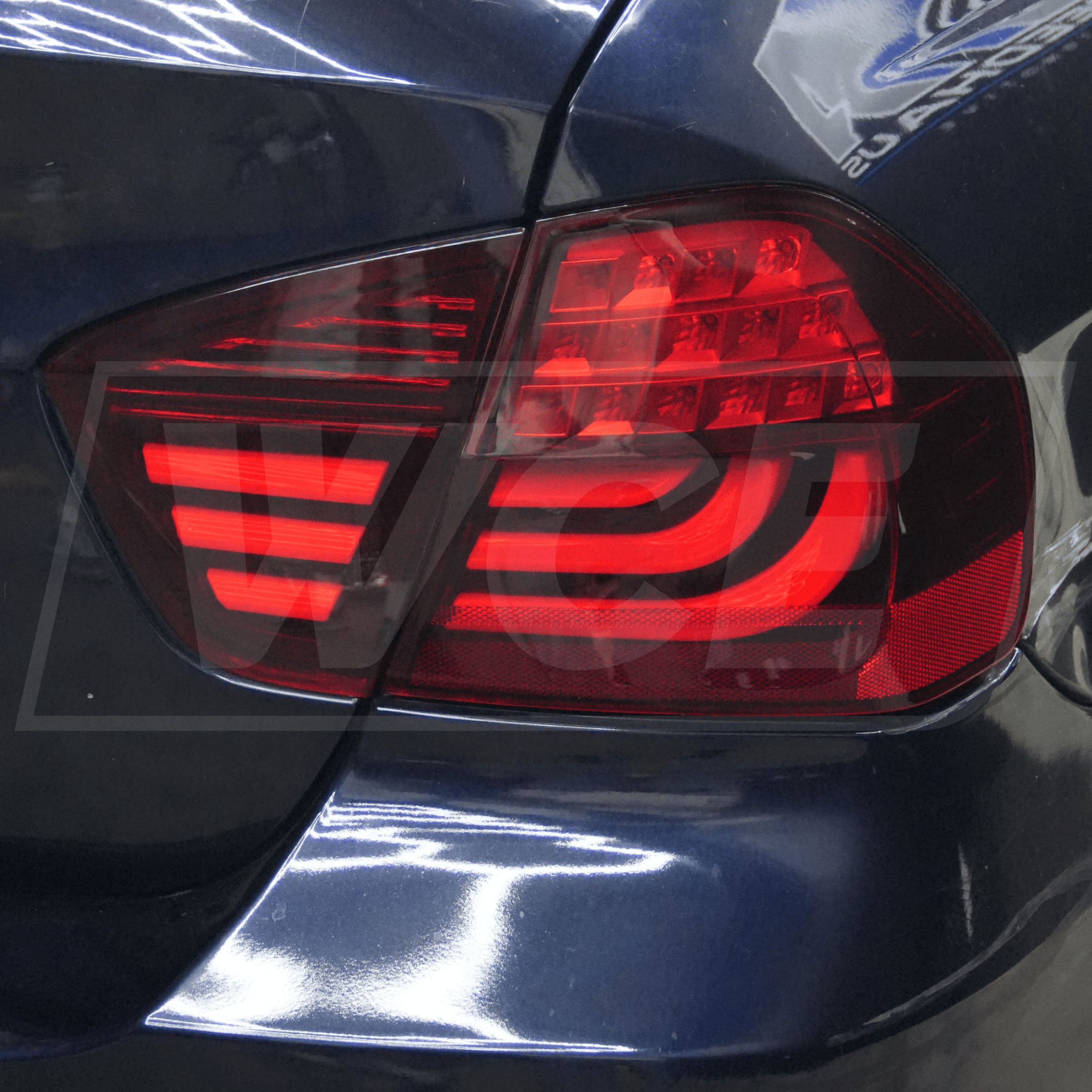 West Coast Euros Lighting LED Smoked Tail Lights - BMW E90 3 Series & M3 (Pre-LCI)