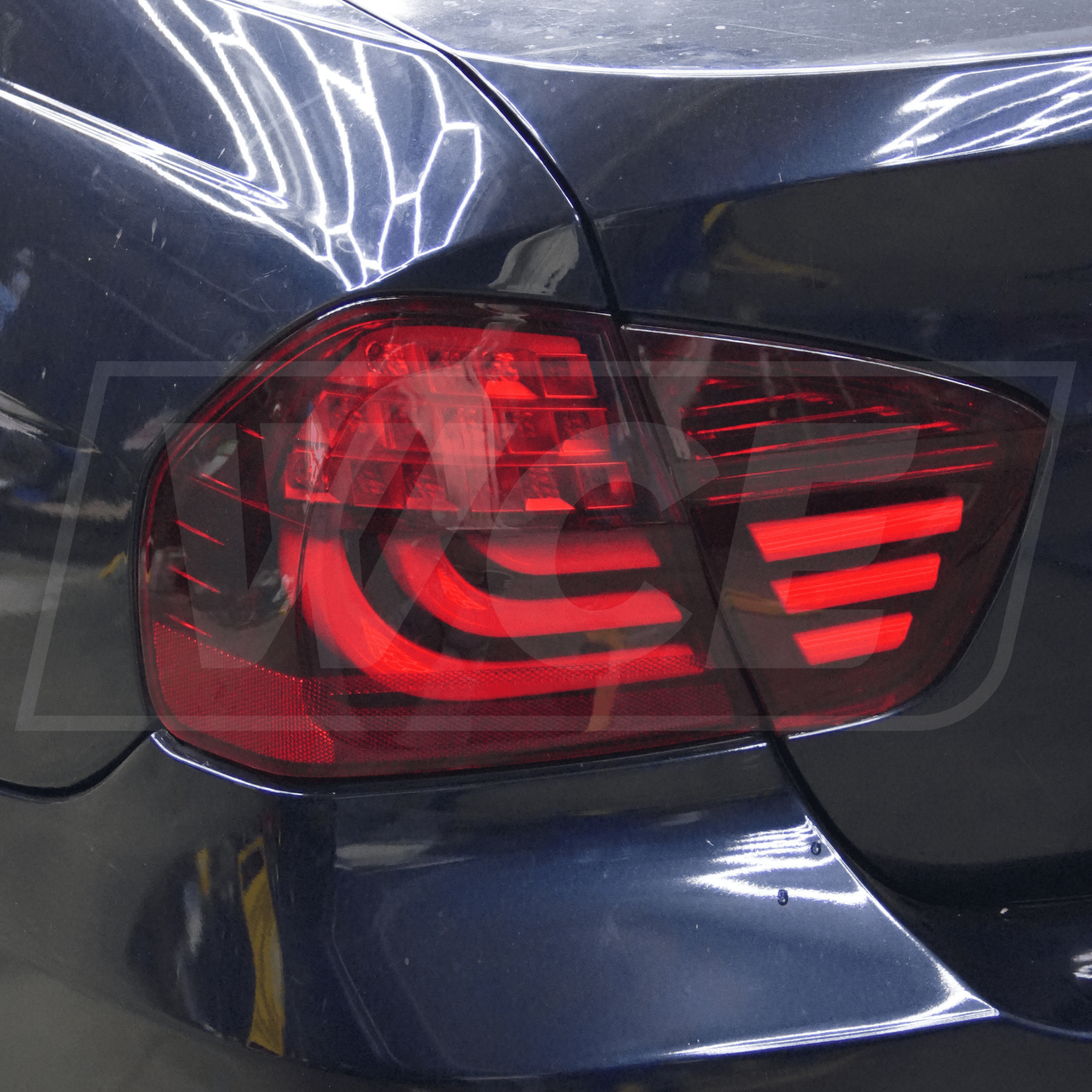 West Coast Euros Lighting LED Smoked Tail Lights - BMW E90 3 Series & M3 (Pre-LCI)