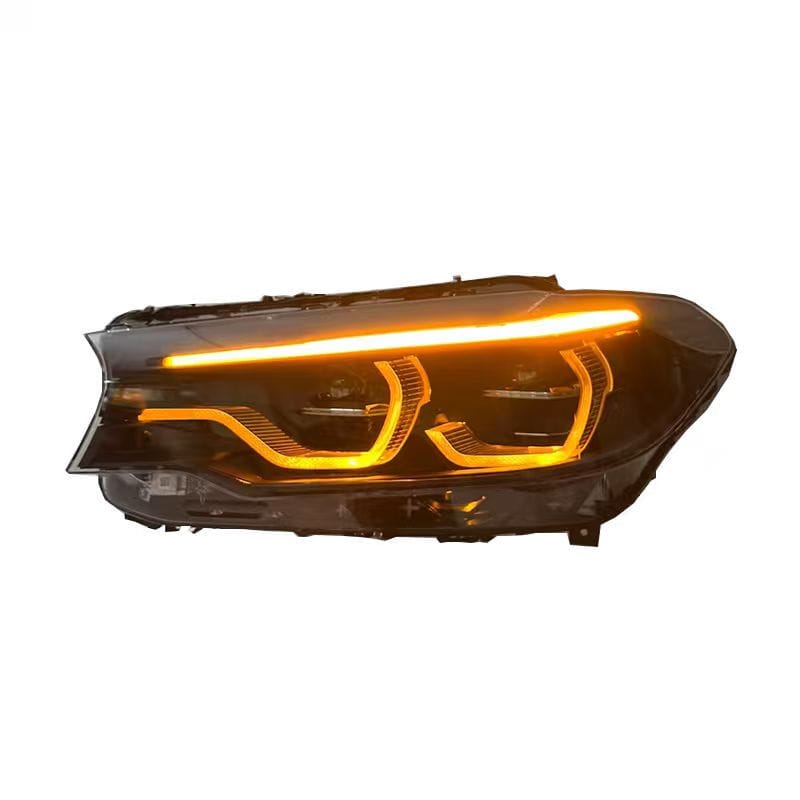 IKON Style Yellow/White/Amber Tri Color Switching Smoked LED