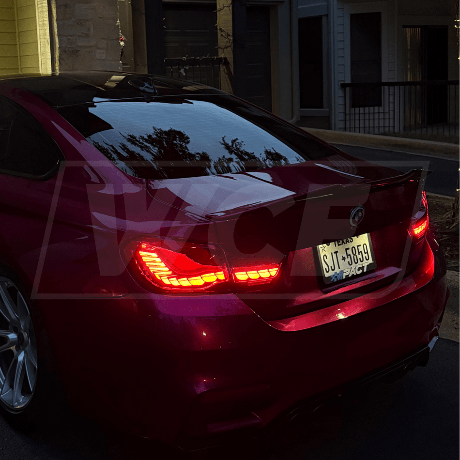 West Coast Euros Lighting OLED GTS Style Tail Lights - BMW F32 4 Series / F82 M4