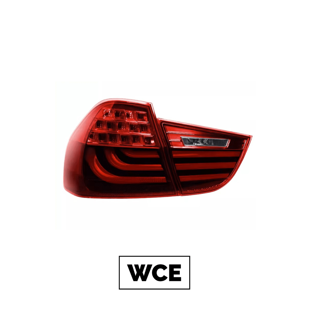 West Coast Euros Lighting Red BMW E90 3 Series & M3 LED Tail Lights (LCI)