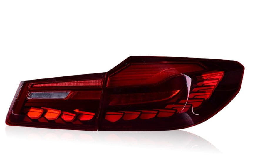 West Coast Euros Lighting Red Lens GTS Oled Style LED Tail Lights - F90 M5 / G30 5 Series