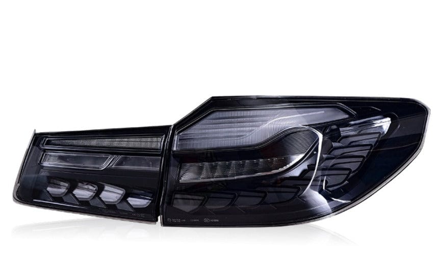 West Coast Euros Lighting Smoked Lens GTS Oled Style LED Tail Lights - F90 M5 / G30 5 Series
