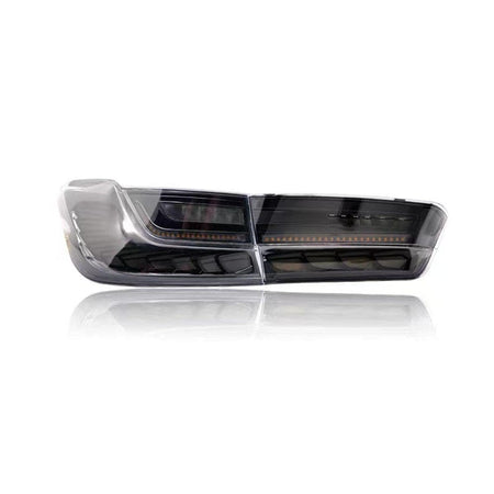 West Coast Euros Lighting Smoked w/ Black Scales GTS Oled Style LED Tail Lights - G20 3 Series / G80 M3