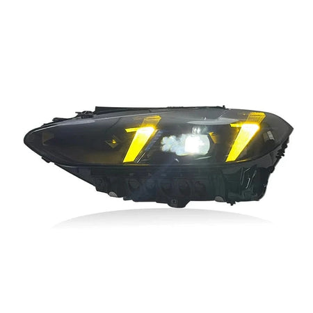 West Coast Euros Lighting Snake Eye LCI Style Color Switching Yellow/White LED Headlights - G80 M3 / G82 M4 / G22 4 Series