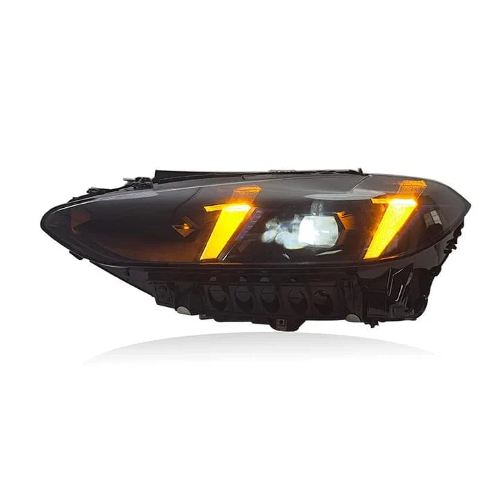West Coast Euros Lighting Snake Eye LCI Style Color Switching Yellow/White LED Headlights - G80 M3 / G82 M4 / G22 4 Series