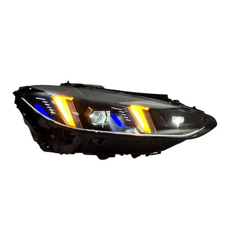 West Coast Euros Lighting Snake Eye LCI Style Color Switching Yellow/White LED Headlights - G80 M3 / G82 M4 / G22 4 Series