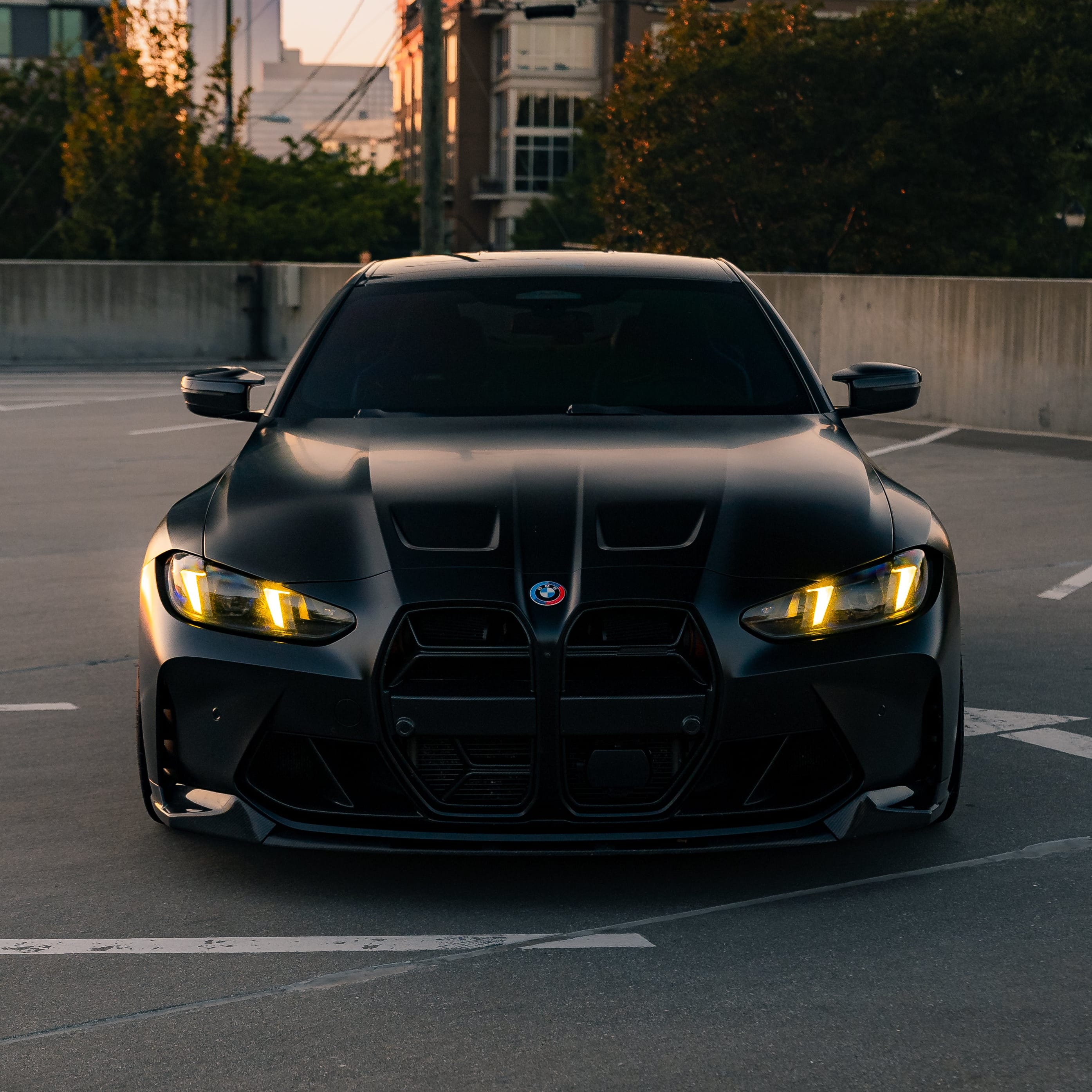 West Coast Euros Lighting Snake Eye LCI Style Color Switching Yellow/White LED Headlights - G80 M3 / G82 M4 / G22 4 Series