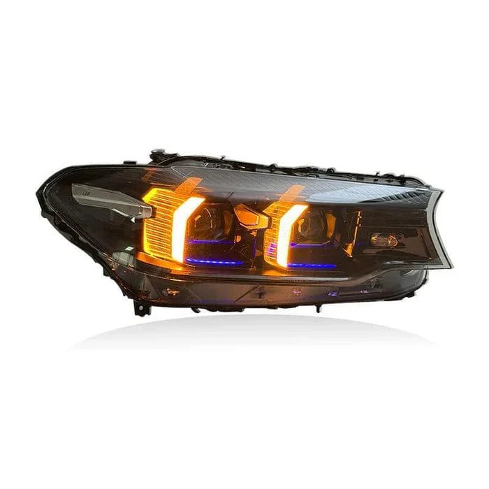 West Coast Euros Lighting Snake Eye Style LED Headlights - G30 5 Series /  F90 M5 (Pre-LCI)