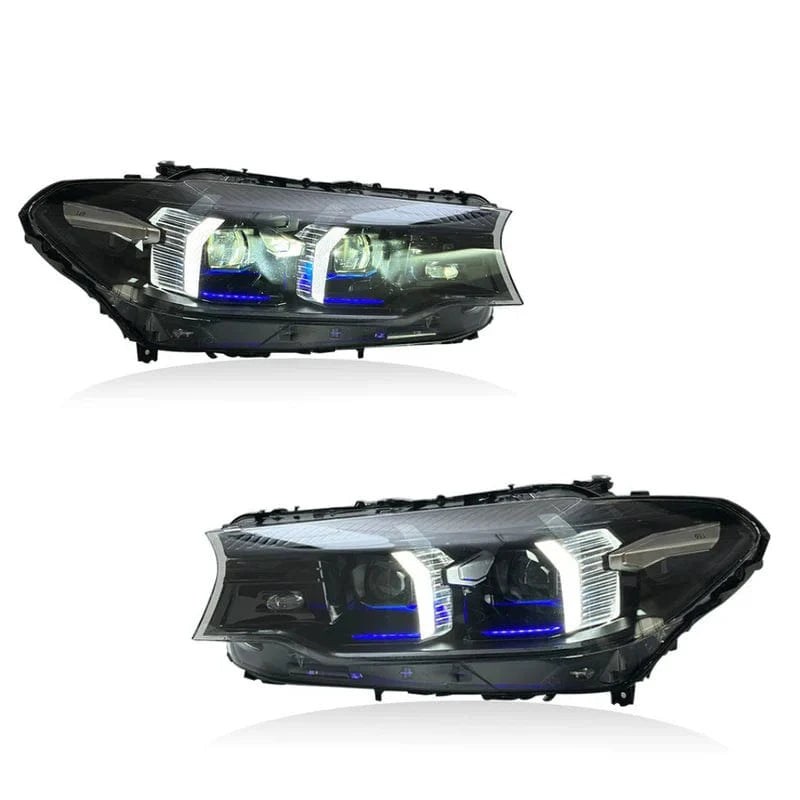 West Coast Euros Lighting Snake Eye Style LED Headlights - G30 5 Series /  F90 M5 (Pre-LCI)