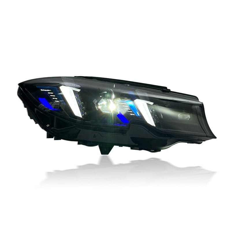 West Coast Euros Lighting Snake Eye Style Yellow/White Color Switching LED Headlights - G20 3 Series