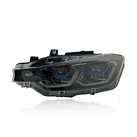 West Coast Euros Lighting X5 Style Color Switching Yellow / White LED Headlights - F30 3 Series / F31 3 Series
