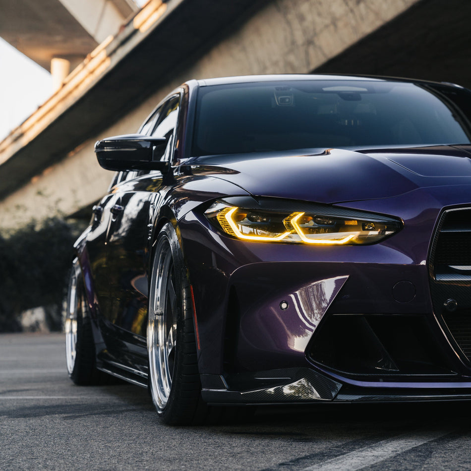 West Coast Euros Lighting Yellow CSL Style DRL BMW -  G80 M3 / G82 M4 / G22 4 Series