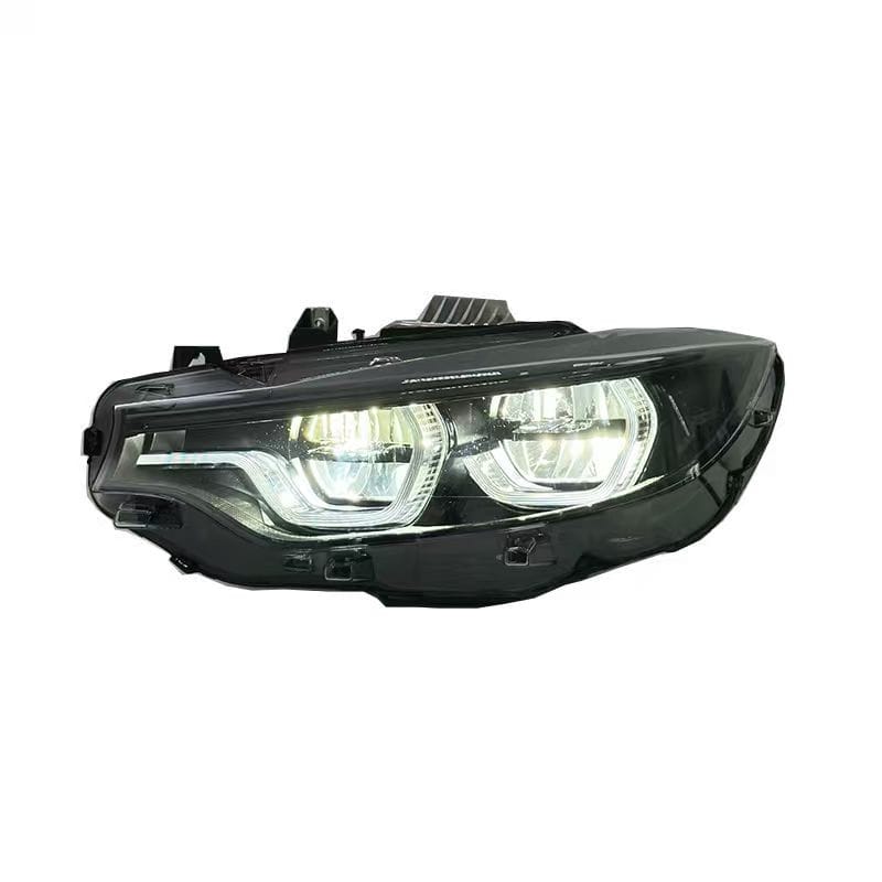 West Coast Euros Lighting Yellow/White/Amber DRL IKON Style LCI2 LED Color Switching Headlights V3 (Coding Included) - F80 M3 / F82 M4 / F32 4 Series