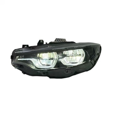 West Coast Euros Lighting Yellow/White/Amber DRL IKON Style LCI2 LED Color Switching Headlights V3 (Coding Included) - F80 M3 / F82 M4 / F32 4 Series