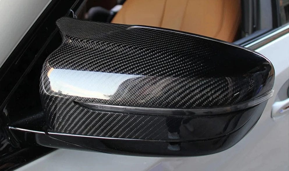 West Coast Euros Mirror Caps BMW G20 3 Series M Style Carbon Fiber Mirror Caps