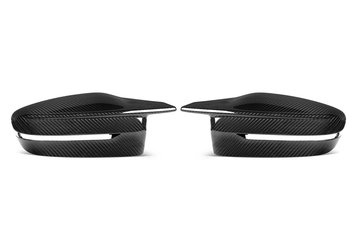 West Coast Euros Mirror Caps Dry Carbon Fiber Mirror Cap Replacements - G80 M3 / G82 M4 / G87 M2