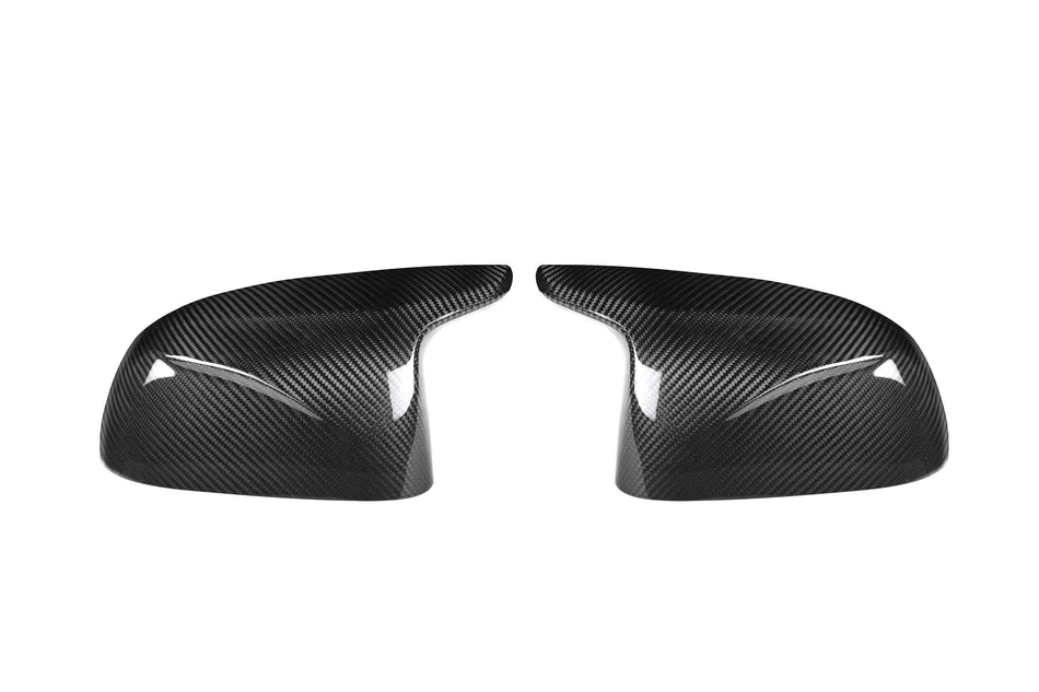 West Coast Euros Mirror Caps Dry Carbon Fiber Mirror Caps - F95 X5M / F96 X6M