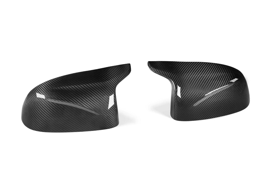 West Coast Euros Mirror Caps Dry Carbon Fiber Mirror Caps - F95 X5M / F96 X6M