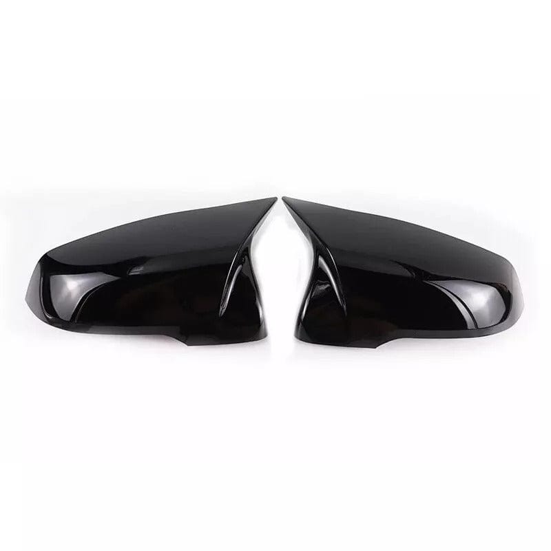 West Coast Euros Mirror Caps Gloss Black M Style Mirror Cap Replacements - A90 / A91 Mk5 Supra