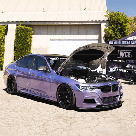West Coast Euros Mirror Caps M Style Carbon Fiber Mirror Caps - BMW F30 3 Series / F32 4 Series / F22 2 Series