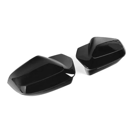 West Coast Euros Mirror Caps M Style Gloss Black Mirror Cap Replacements - G60 5 Series / G70 7 Series / G90 M5