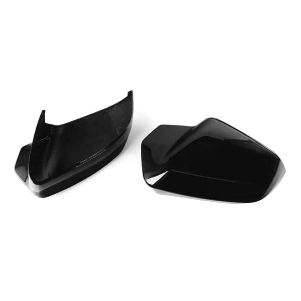 West Coast Euros Mirror Caps M Style Gloss Black Mirror Cap Replacements - G60 5 Series / G70 7 Series / G90 M5
