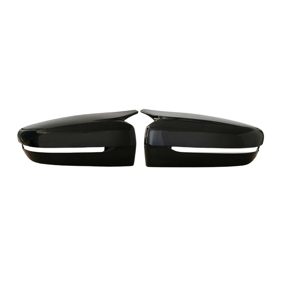 West Coast Euros Mirror Caps M Style Gloss Black Mirror Caps - G42 2 Series / G30 5 Series / G12 7 Series / G15 8 Series