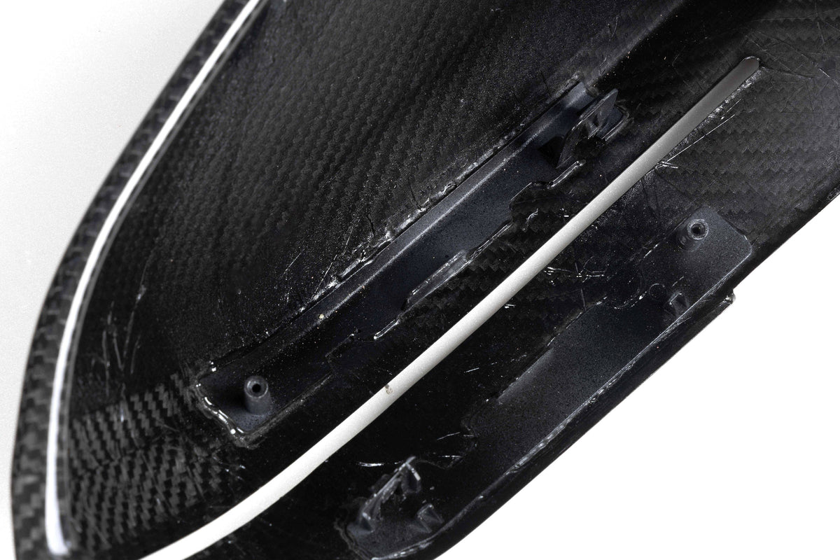 West Coast Euros Mirror Caps M5 Style Dry Carbon Fiber Mirror Caps- G90 M5 / G99 M5