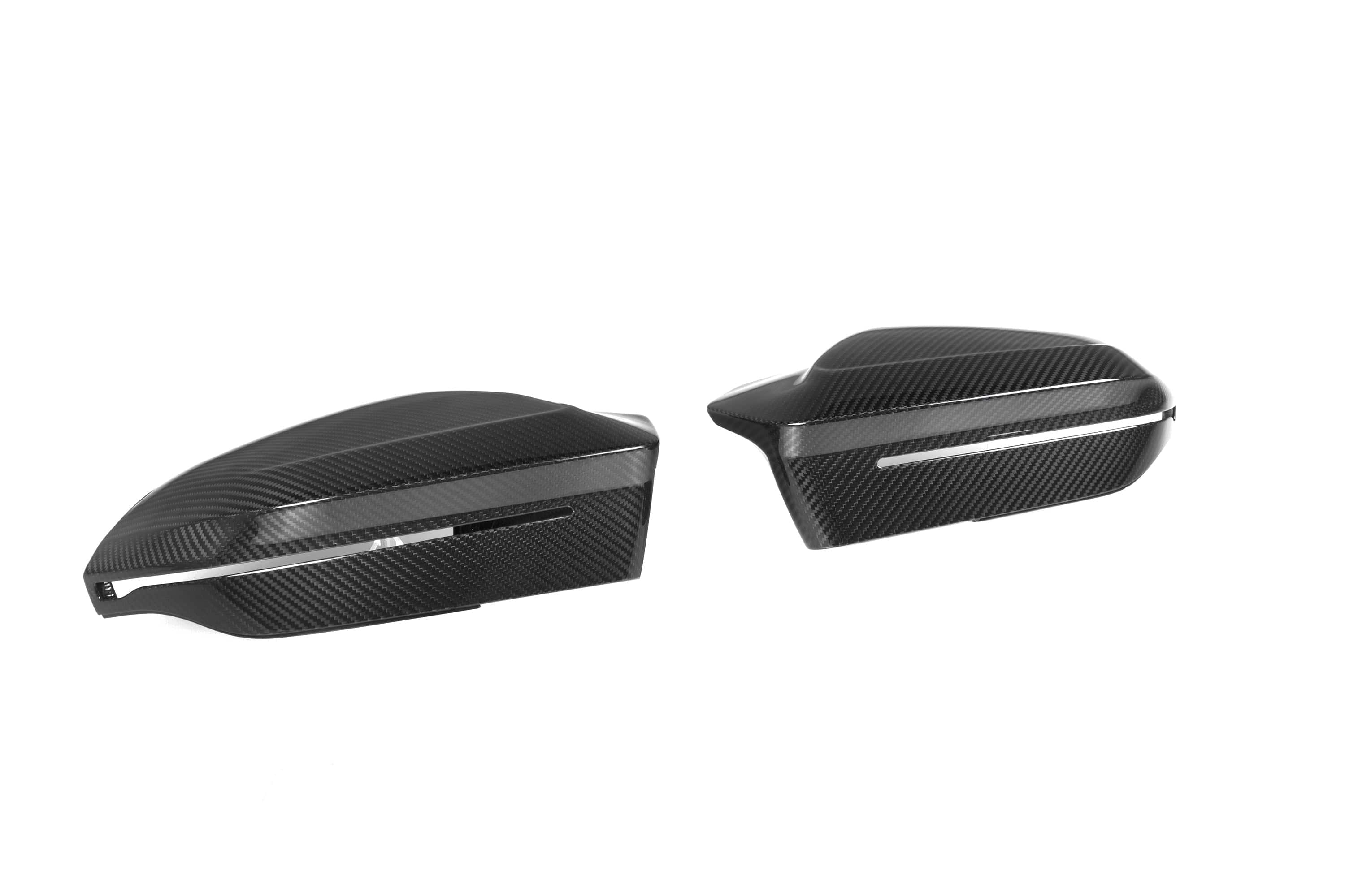 West Coast Euros Mirror Caps M5 Style Dry Carbon Fiber Mirror Caps- G90 M5 / G99 M5