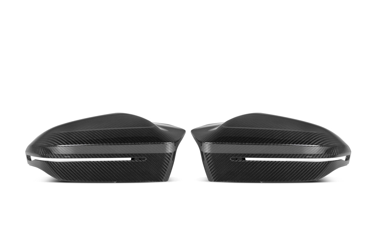West Coast Euros Mirror Caps M5 Style Dry Carbon Fiber Mirror Caps- G90 M5 / G99 M5