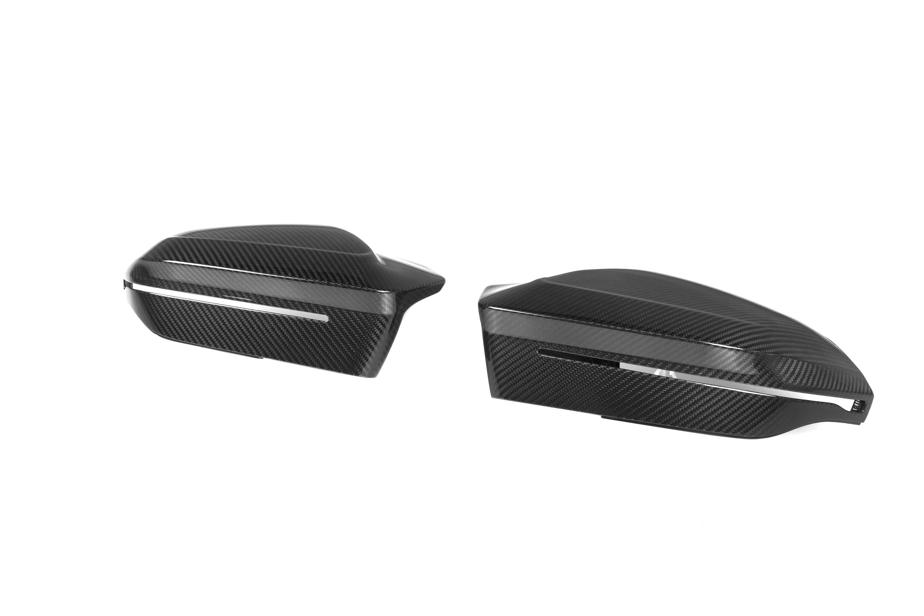 West Coast Euros Mirror Caps M5 Style Dry Carbon Fiber Mirror Caps- G90 M5 / G99 M5