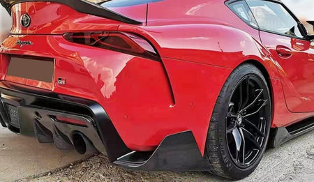 West Coast Euros Misc. Exterior AG Style Carbon Fiber Rear Bumper Spats - A90 / A91 Mk5 Supra