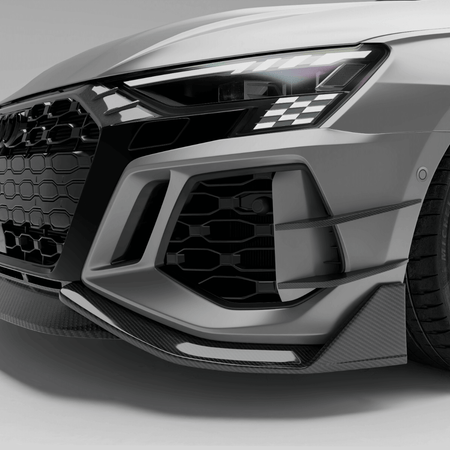 West Coast Euros Misc. Exterior Audi RS3 8Y Sportback Carbon Fiber Canards