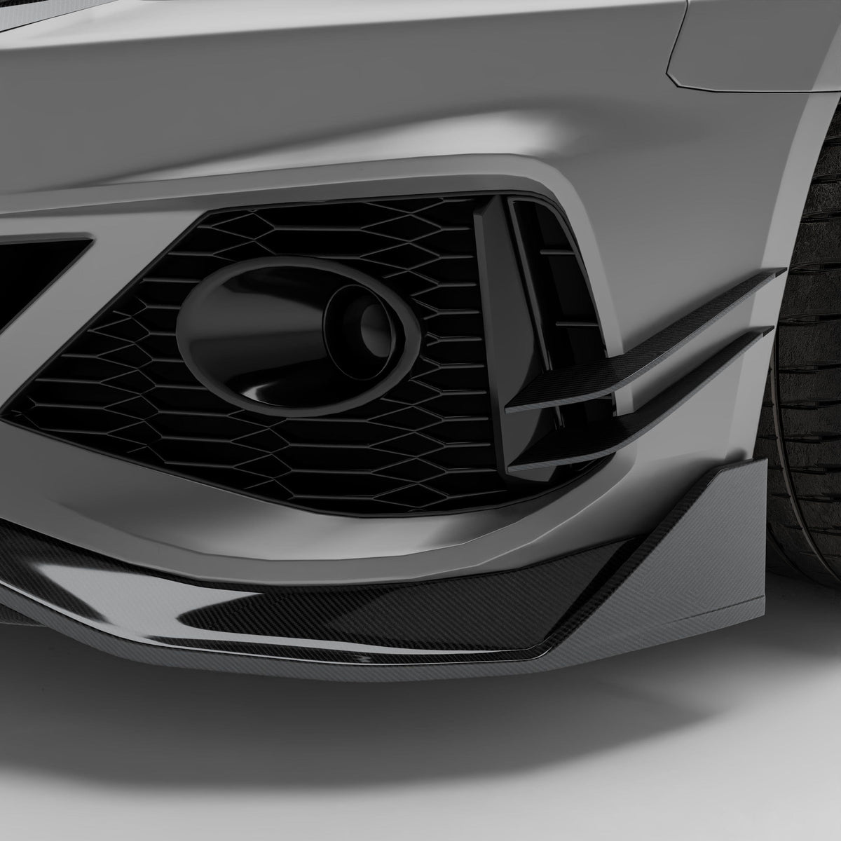 West Coast Euros Misc. Exterior Audi RS5 B9.5 Facelift Sportback Carbon Fiber Canards