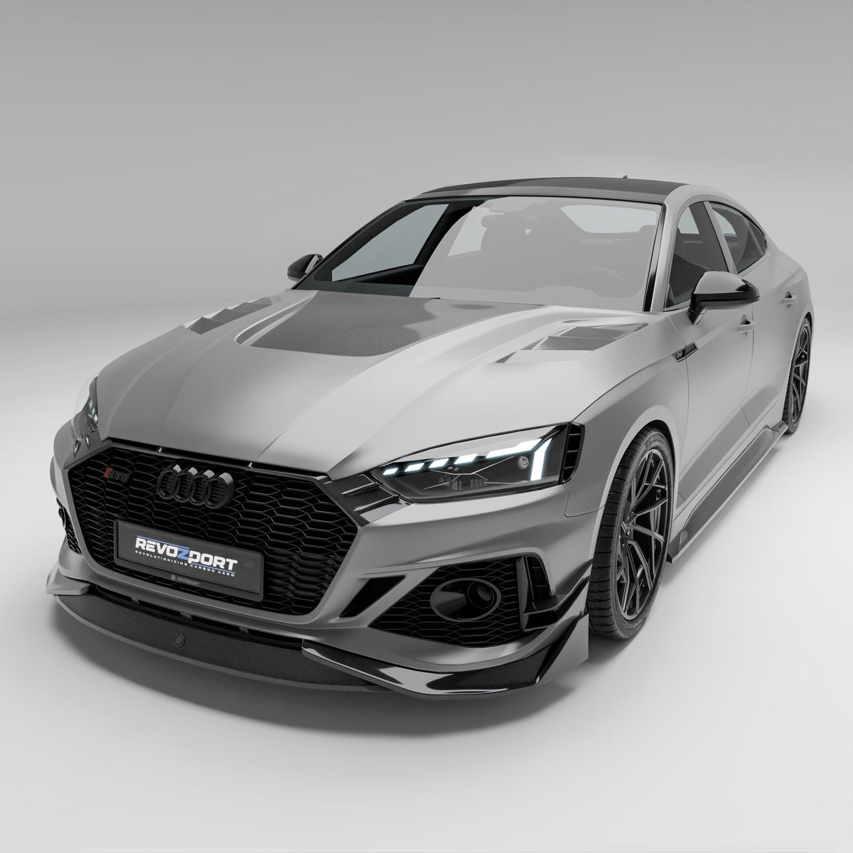 West Coast Euros Misc. Exterior Audi RS5 B9.5 Facelift Sportback Carbon Fiber Canards