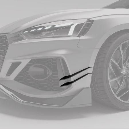 West Coast Euros Misc. Exterior Audi RS5 B9.5 Facelift Sportback Carbon Fiber Canards