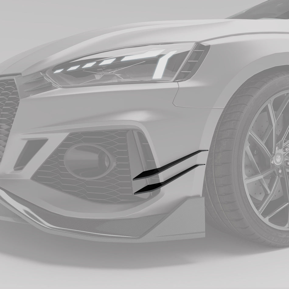 West Coast Euros Misc. Exterior Audi RS5 B9.5 Facelift Sportback Carbon Fiber Canards
