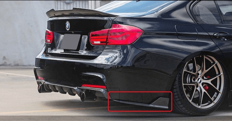 Rear Bumper Extension - F30 3 Series ( w/ M Sport) – West Coast Euros