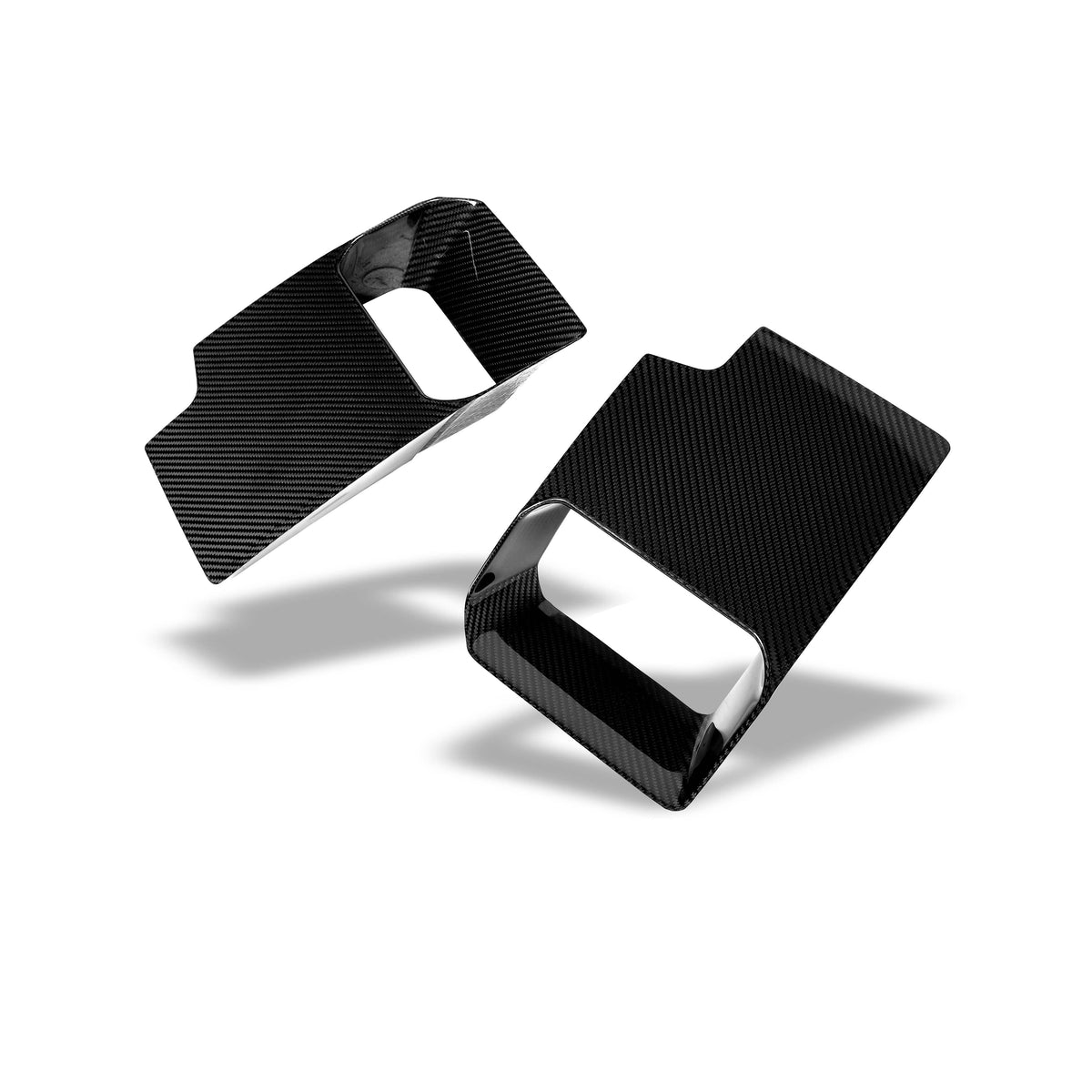 West Coast Euros Misc. Exterior BMW M2 G87 Carbon Fiber Aero Front Bumper Block-Off Plates